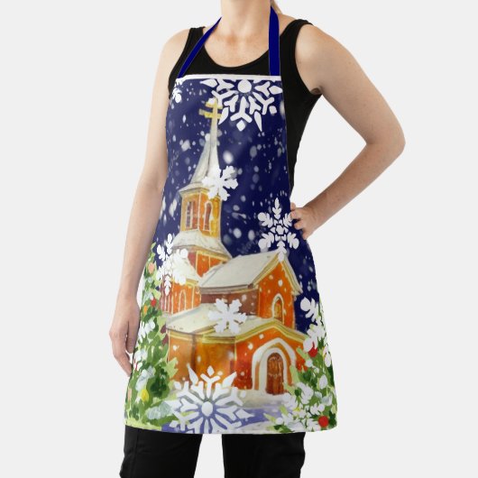 Tablier Noël orthodoxe (Insitu)