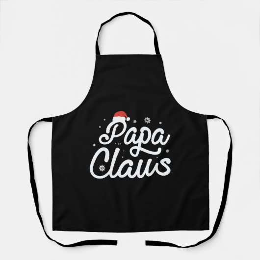 Tablier Noël papa claus xmas (Recto)