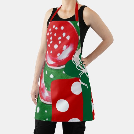 Tablier Noël présent (Insitu)