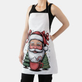 Tablier Noël Rouge Coquette Père Noël Noël (Insitu)