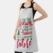 Tablier Noël saison de design de choix (Insitu)
