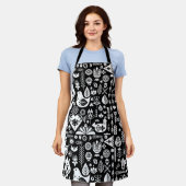 Tablier Noël scandinave (Porté)