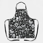 Tablier Noël scandinave (Recto)