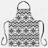 Tablier Noël Snowflakes Fair Isle Seamless Patternart (Recto)