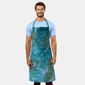 Tablier Noël Summer Ocean Beach (Porté)