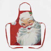 Tablier Noël Vintage, Jolly Winking Père Noël (Recto)