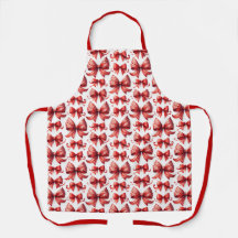 Nœuds de Noël rouges
