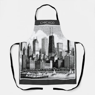 Tablier Noir de Chicago