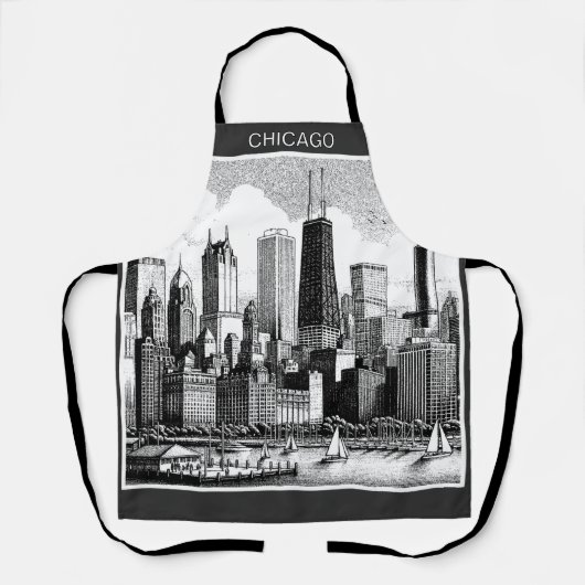 Tablier Noir de Chicago (Recto)