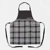 Tablier noir et blanc (Recto)