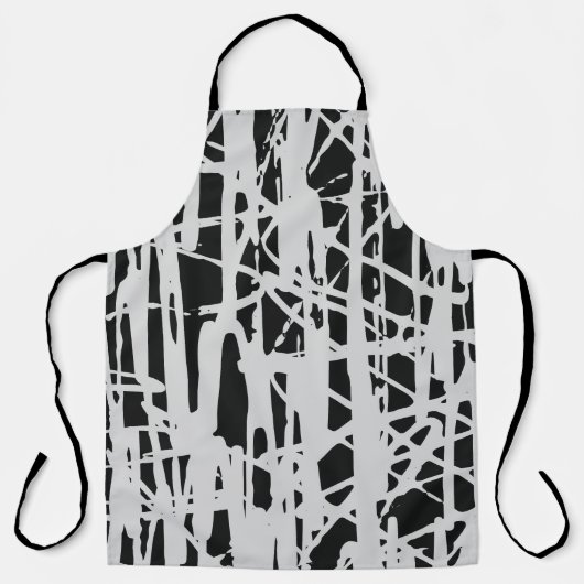 Tablier Noir et blanc (Recto)