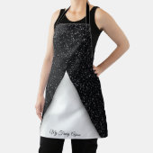 Tablier noir et blanc (Insitu)