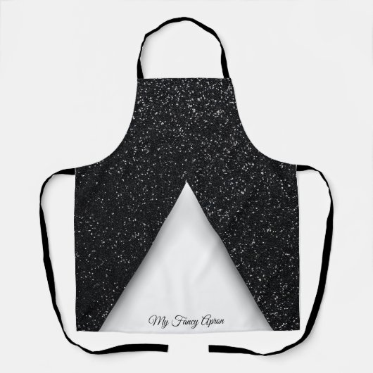 Tablier noir et blanc (Recto)