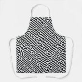 Tablier Noir et blanc (Recto)