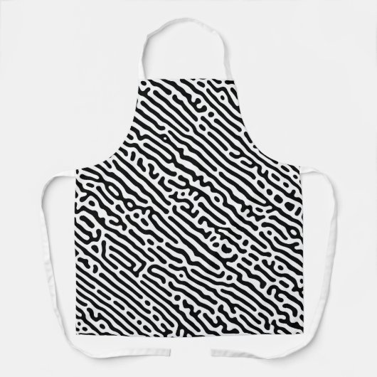 Tablier Noir et blanc (Recto)