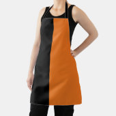 Tablier Noir et orange (Insitu)