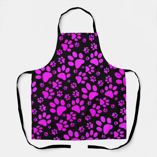 Tablier noir et pourpre (Recto)