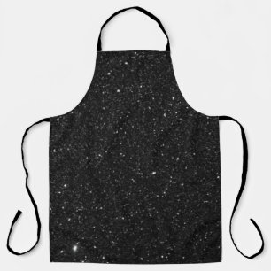 Tablier Noir pailleté brillant scintillant
