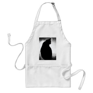 Tablier noir Silhouette