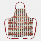 Tablier Noisette Soldats Noël (Recto)