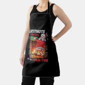 Tablier Noix de poitrine Griller Drôle Naughty Père Noël D (Insitu)