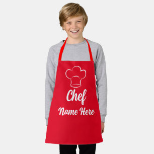 Tablier Nom de chef personnalisé Cuisinier amateur de cuis