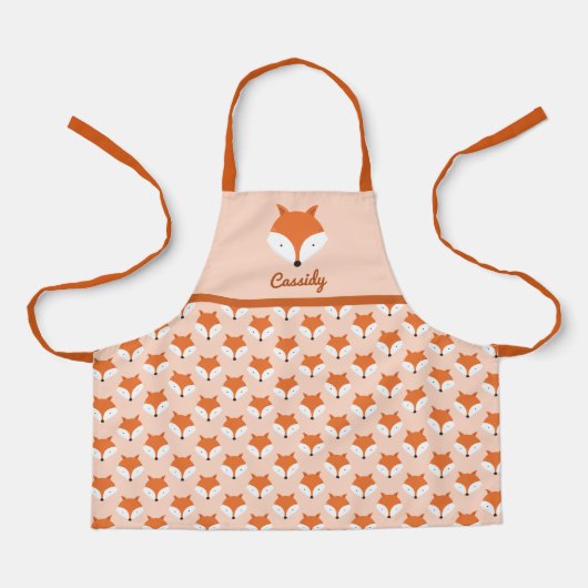 Tablier Nom de la chèvre Apron Motif animal (Recto)