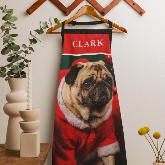 Tablier Nom de la photo de l'animal de marionnette de chie