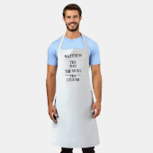 Tablier Nom de légende du mythe humain (Porté)