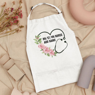 Tablier Nom de l'infirmière étudiante-inscrite-ancienne