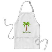 Tablier Nom de palmier tropical (Devant)
