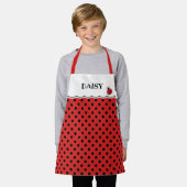 Tablier Nom des Pois de Ladybug (Porté)