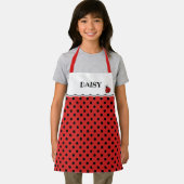 Tablier Nom des Pois de Ladybug (Insitu)