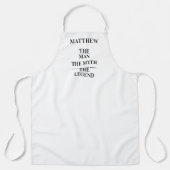 Tablier Nom d'homme mythe légende (Recto)