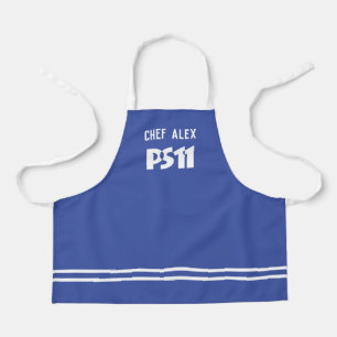 Tablier Nom du chef et logo de l'école Enfants personnalis
