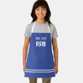 Tablier Nom du chef et logo de l'école Enfants personnalis (Insitu)