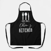 Tablier Nom du chef Monogrammé (Recto)
