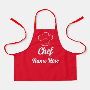 Tablier Nom du chef personnalisé Cuisine Amour Cuisine per