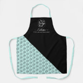 Tablier Nom du Motif du bloc de couleurs du logo de l'entr (Recto)