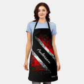 Tablier Nom du Motif du point de Trinité-et-Tobago (Porté)