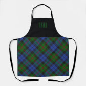 Tablier Nom du plan du chef Clan Baird Tartan (Recto)