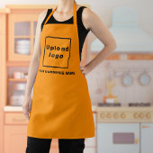 Tablier Nom et logo de l'entreprise sur un polyester coule