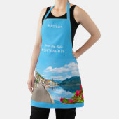 Tablier Nom et texte personnalisés Monténégro (Insitu)