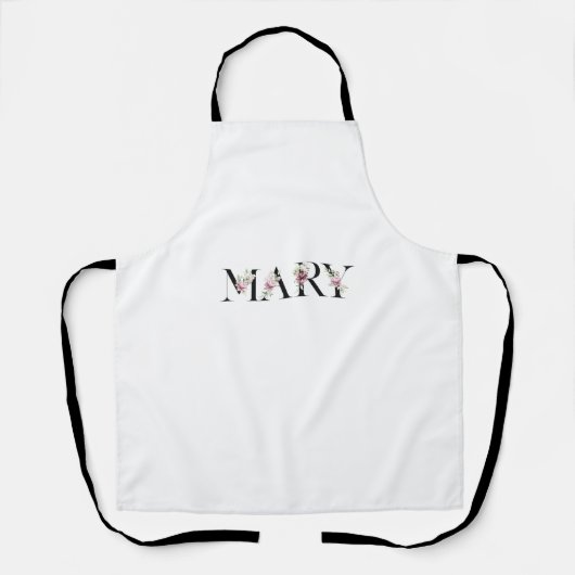 Tablier Nom Mary (Recto)