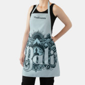 Tablier Nom personnalisé Bali (Insitu)