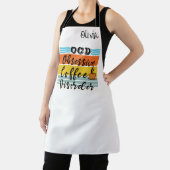 Tablier Nom personnalisé Barista Apron Pour Café Shop ou C (Insitu)