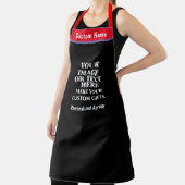 Tablier Nom Personnalisé, Couleur Créer Votre Propre Ap (Insitu)