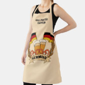 Tablier Nom personnalisé de la bière allemande (Insitu)