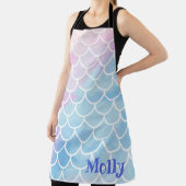 Tablier Nom personnalisé de la sirène  (Insitu)