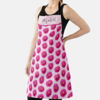 Nom personnalisé des marguerites roses assez chaud